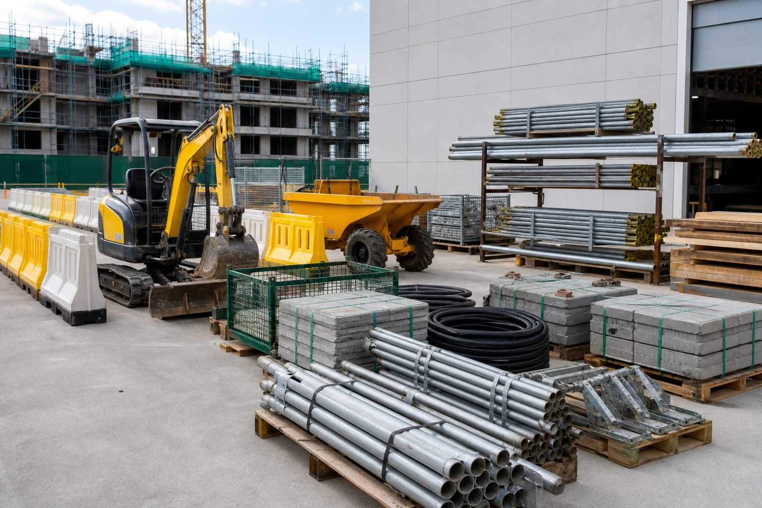Construction supply and project procurement category