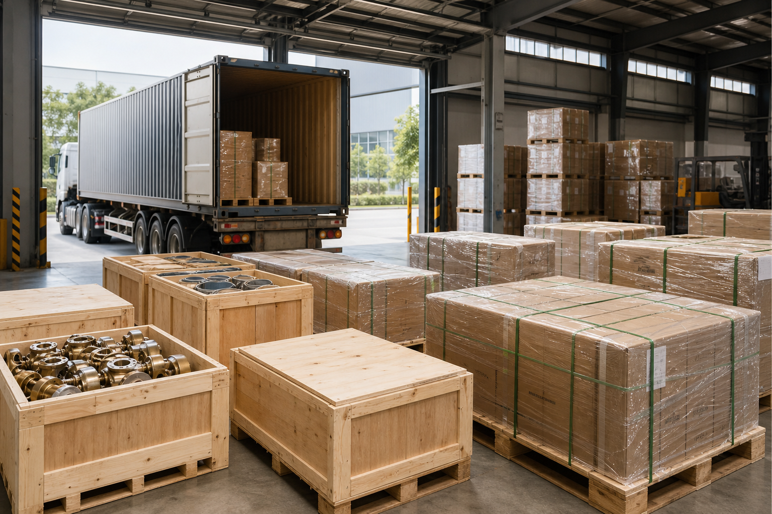 Export packing and sourcing support category