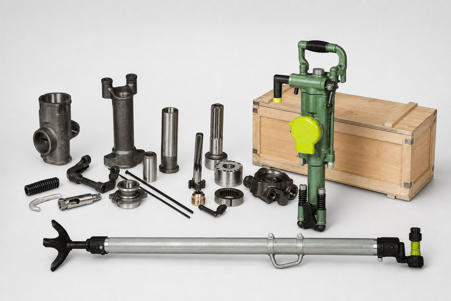 YT24 pneumatic air-leg rock drill