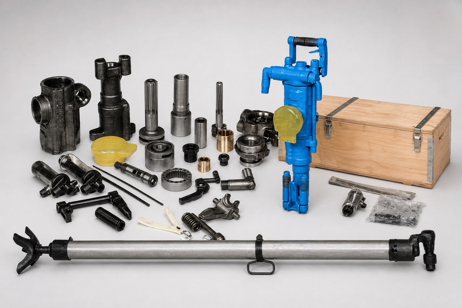 YT27 pneumatic air-leg rock drill